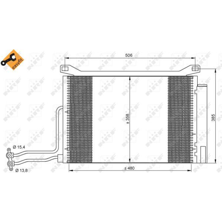 Kondensator, Klimaanlage 35787