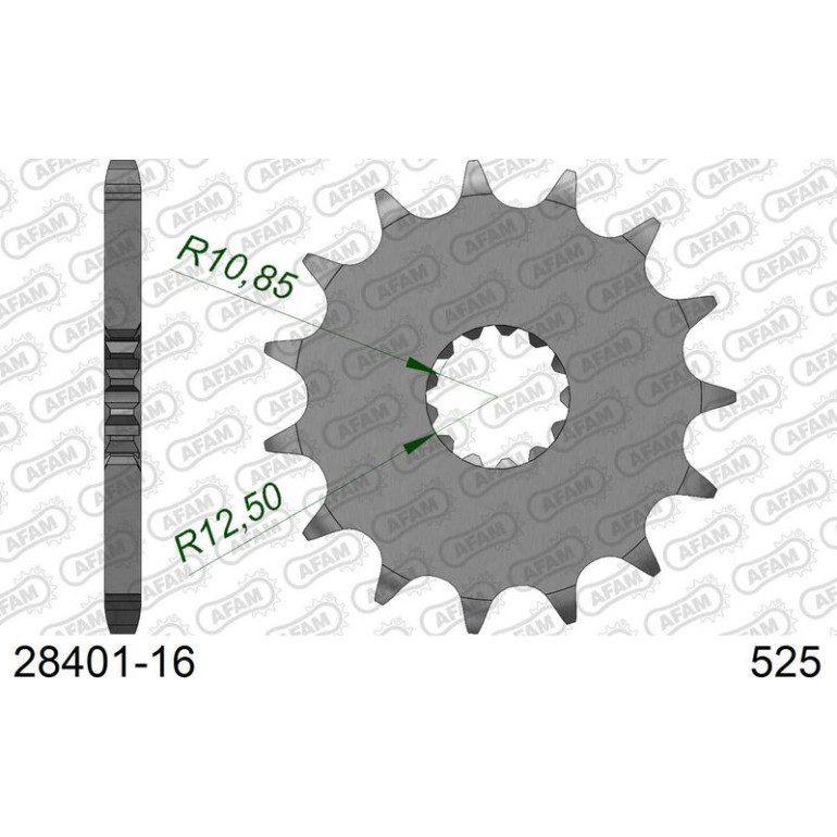 AFAM Ritzel 16 Zähne 28401-16 AFAM Ritzel 16 Zähne 28401-16