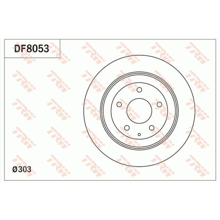 BREMSSCHEIBE MAZDA T. CX-5 2,0-2,2 D 11 DF8053 BREMSSCHEIBE MAZDA T. CX-5 2,0-2,2 D 11 DF8053