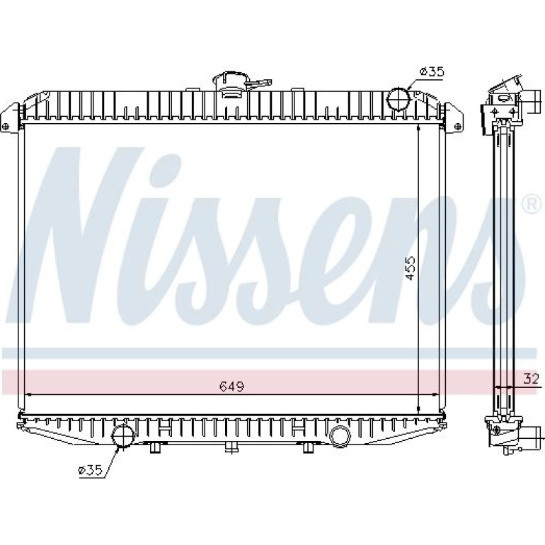 Wasserkühler PKW 62069A