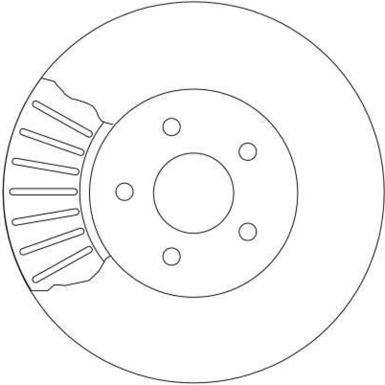 Bremsscheibe Ford P. Mondeo 00 DF4147 Bremsscheibe Ford P. Mondeo 00 DF4147