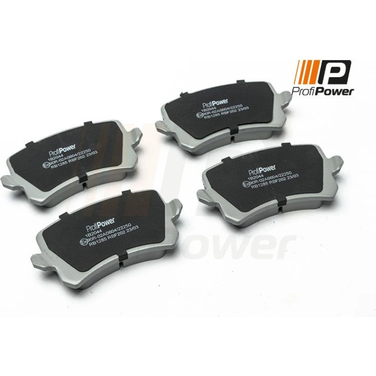 PROFIPOWER Bremsbelagsatz, Scheibenbremse 1B2044 PROFIPOWER Bremsbelagsatz, Scheibenbremse 1B2044