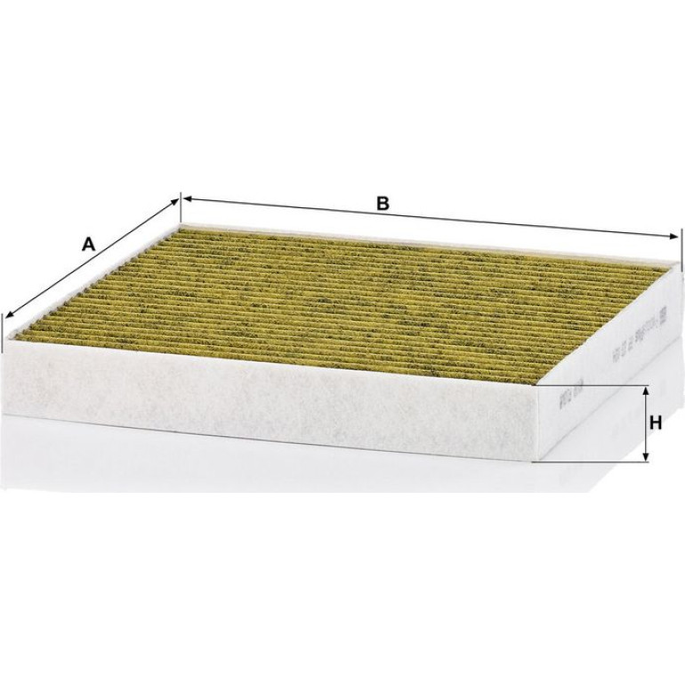 FreciousPlus Innenraumfilter FP 23 024 FreciousPlus Innenraumfilter FP 23 024