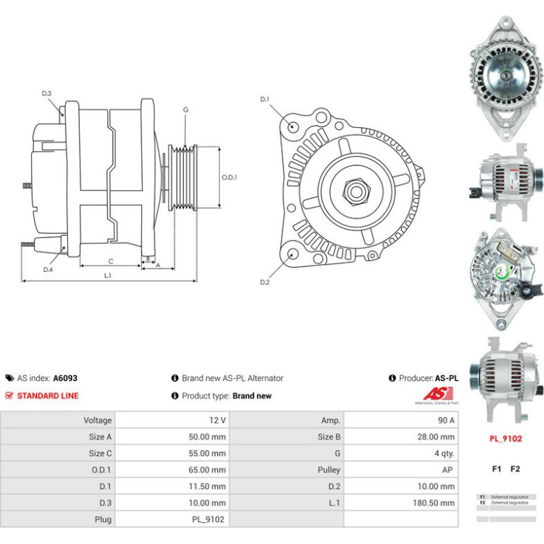 Generator A6093 Generator A6093