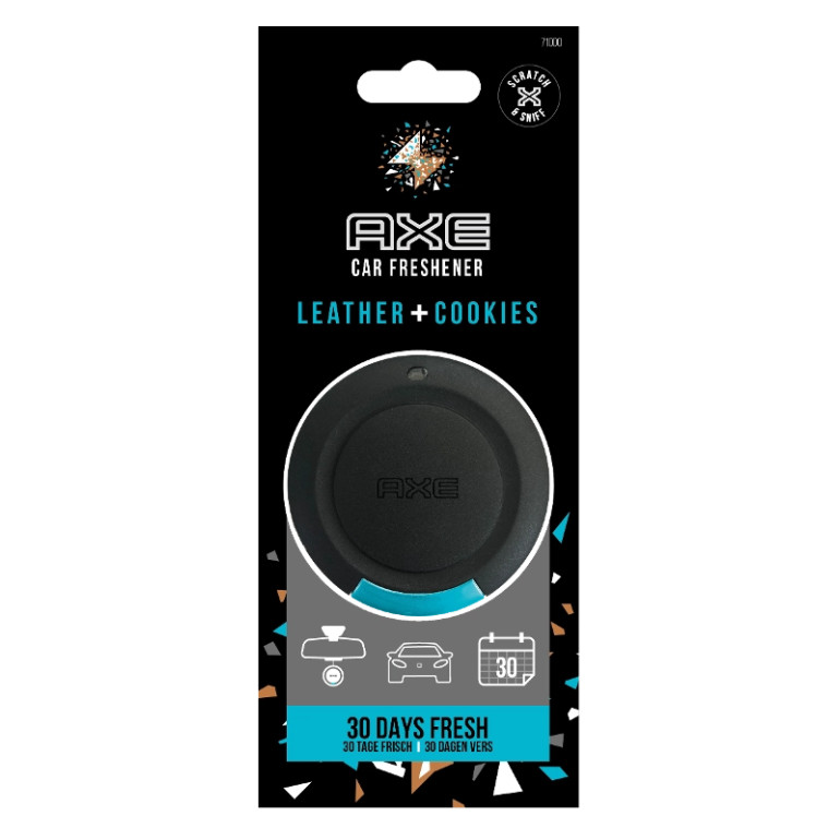 Axe Lufterfrischer 3D Hanging Gel, Leather&Cookies E303719200 Axe Lufterfrischer 3D Hanging Gel, Leather&Cookies E303719200