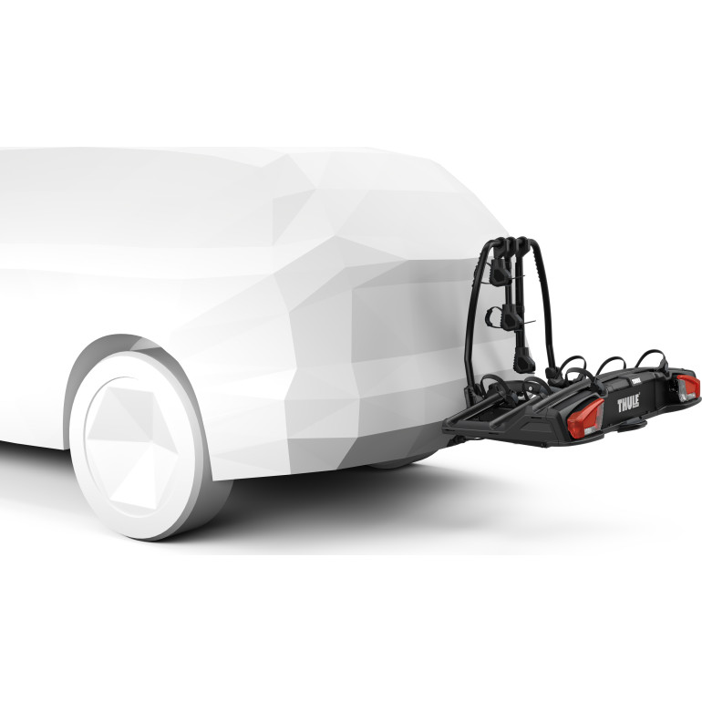 Thule VeloSpace 3 Plattform Fahrradträger für 3 Fahrräder an der Anhängerkupplung klappbar 9033100 Thule VeloSpace 3 Plattform Fahrradträger für 3 Fahrräder an der Anhängerkupplung klappbar 9033100