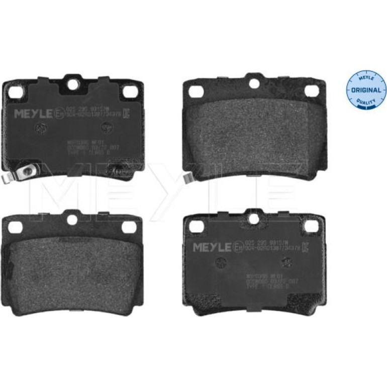 Bremsbelagsatz Mitsubishi T. Pajero Sport 4Wd 98- Mit Sensor 025 235 9315/W Bremsbelagsatz Mitsubishi T. Pajero Sport 4Wd 98- Mit Sensor 025 235 9315/W