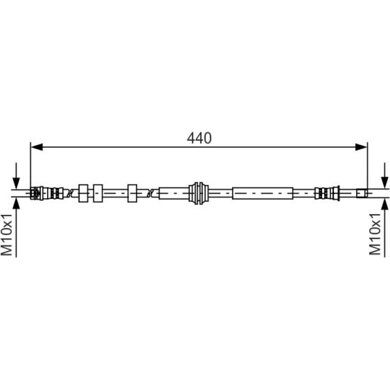 Bremsschlauch 1987481430 Bremsschlauch 1987481430