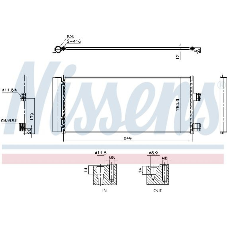 Kondensator PKW 941237 Kondensator PKW 941237