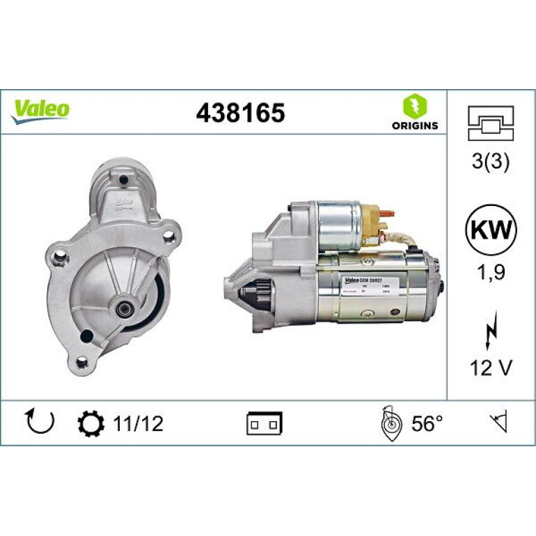 Anlasser 438165 Anlasser 438165