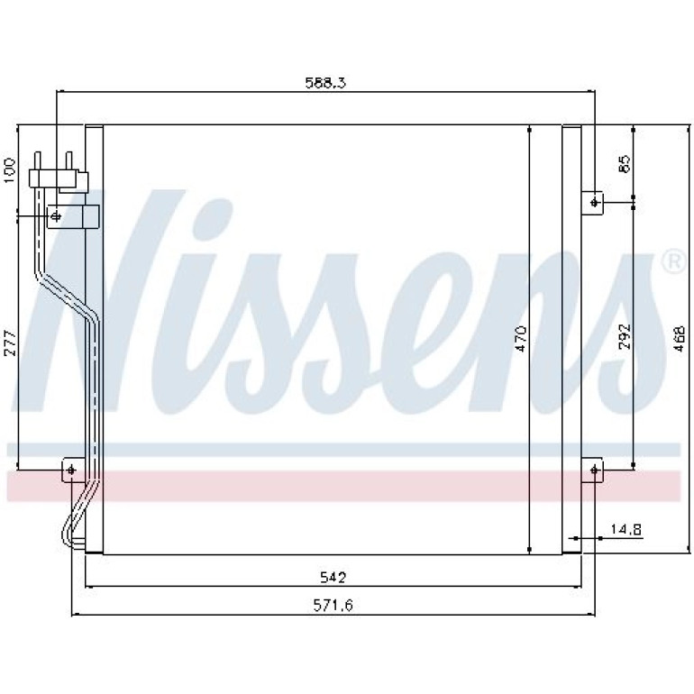 Kondensator PKW 94773 Kondensator PKW 94773