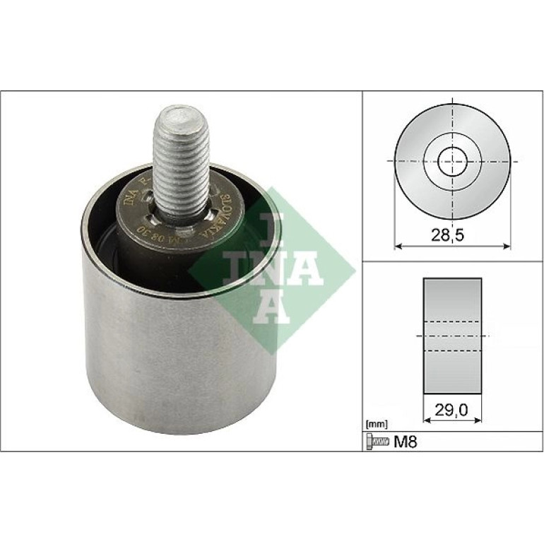 Umlenk-/Führungsrolle, Zahnriemen 532 0661 10 Umlenk-/Führungsrolle, Zahnriemen 532 0661 10