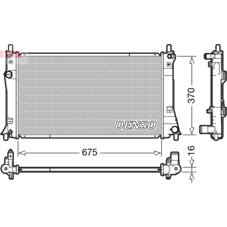 DENSO Motorkühler DRM44035