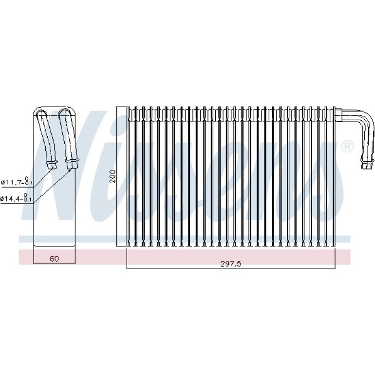 Verdampfer PKW 92298 Verdampfer PKW 92298