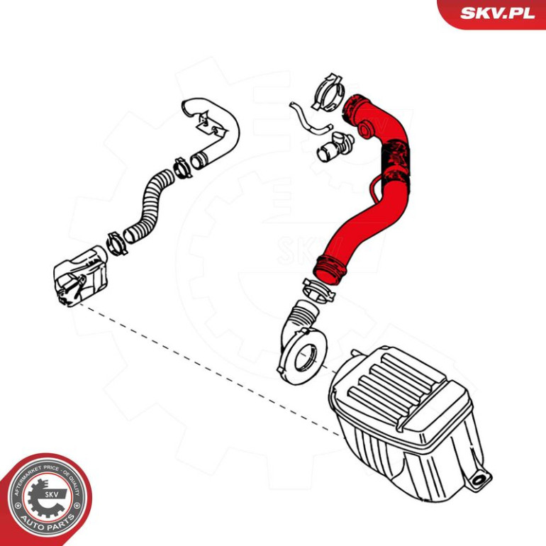 SKV GERMANY Luftschlauch 24SKV423 SKV GERMANY Luftschlauch 24SKV423