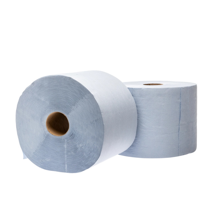 Koch Chemie Papierrolle gerippt, blau, 3-lagig, 500 Blatt 22 x 38 cm 999552 Koch Chemie Papierrolle gerippt, blau, 3-lagig, 500 Blatt 22 x 38 cm 999552