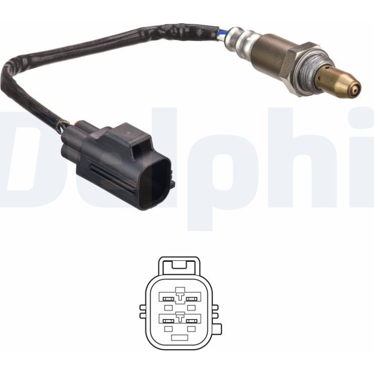 DELPHI Lambdasonde ES21290-12B1 DELPHI Lambdasonde ES21290-12B1
