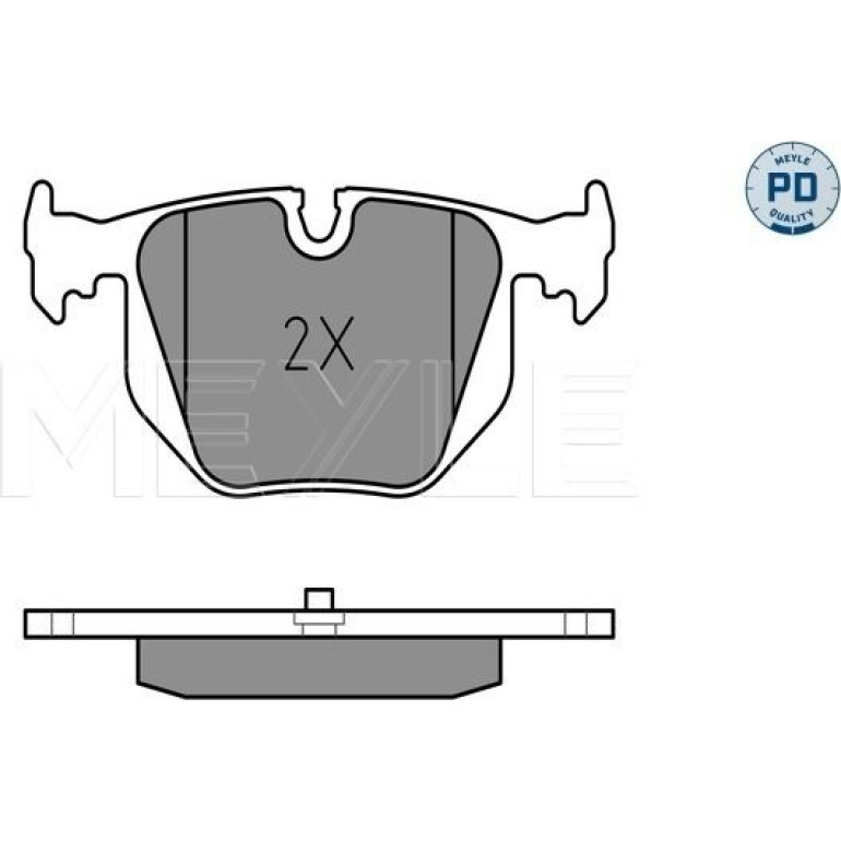 Bremsbelagsatz Bmw T. E38/E46 00 025 214 8717/PD Bremsbelagsatz Bmw T. E38/E46 00 025 214 8717/PD