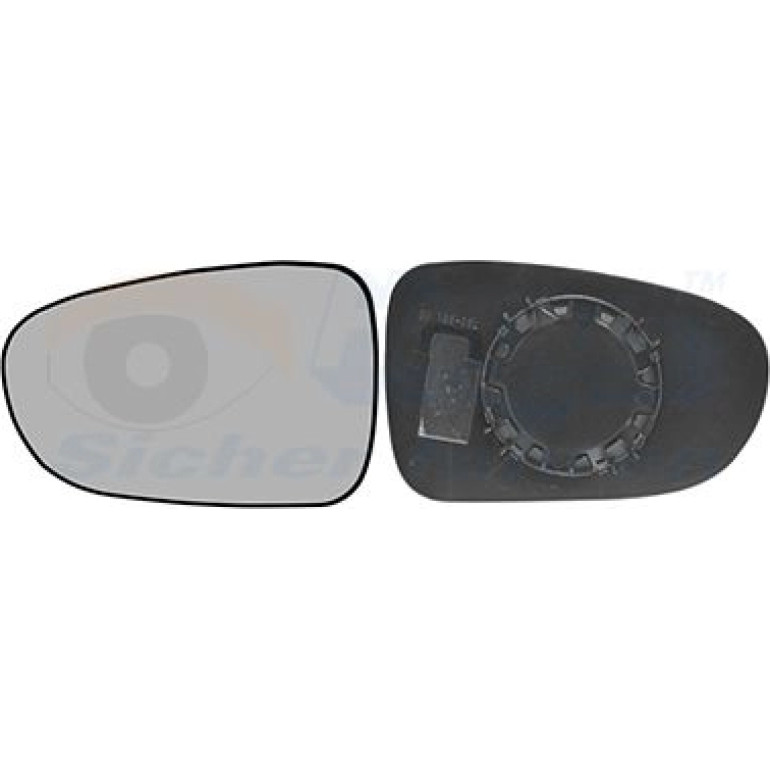 VAN WEZEL Spiegelglas, Außenspiegel 1867832