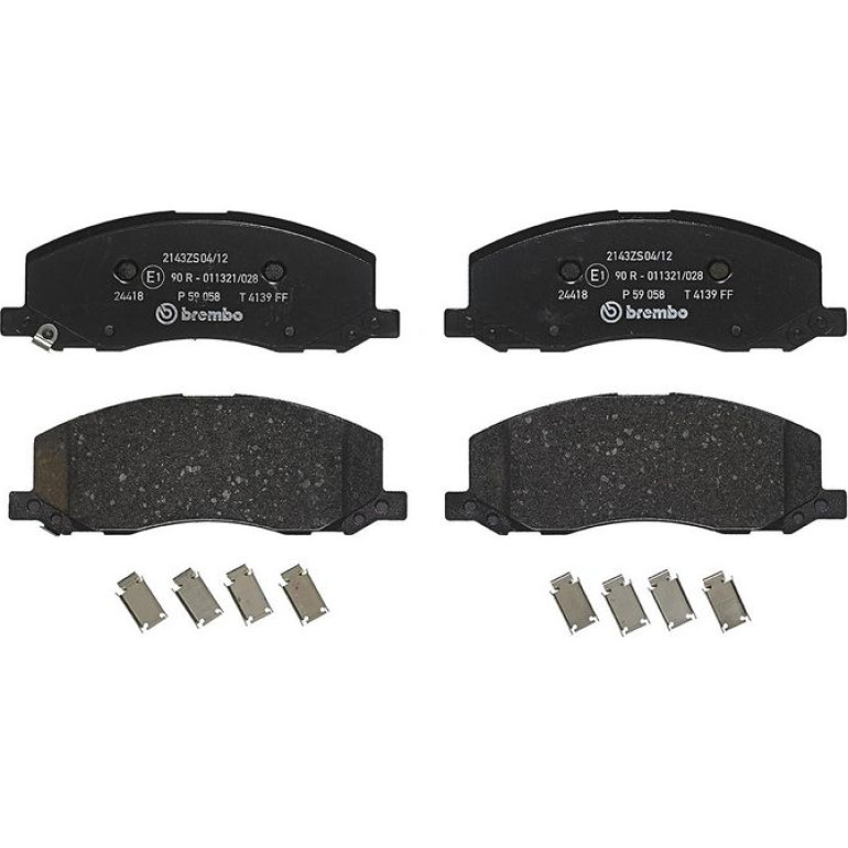 BREMBO Bremsklötze VA P 59 058 BREMBO Bremsklötze VA P 59 058