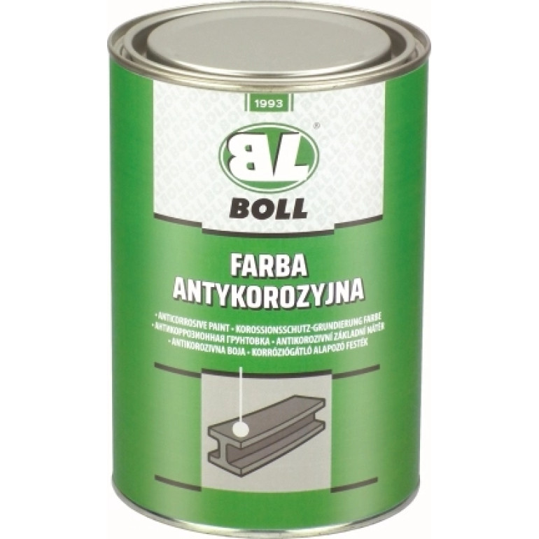 Boll Korrosionsschutz-Grundierung Farbe Dose 1L 001410 Boll Korrosionsschutz-Grundierung Farbe Dose 1L 001410