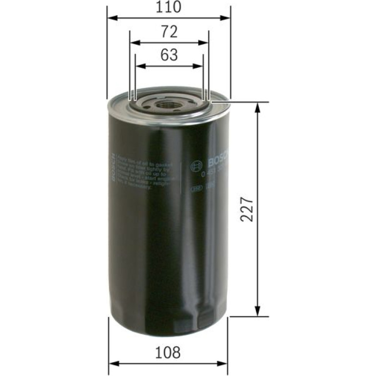 Ölfilter 0 451 301 156 Ölfilter 0 451 301 156