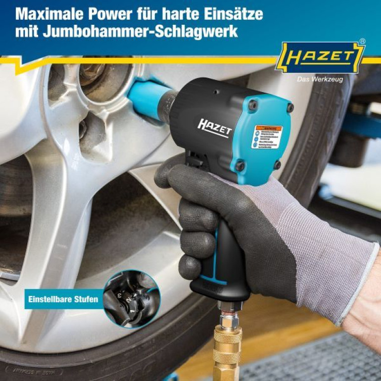 Hazet 9012M-1 Mini 1/2 Schlag-Druckluftschlüssel Hazet 9012M-1 Mini 1/2 Schlag-Druckluftschlüssel
