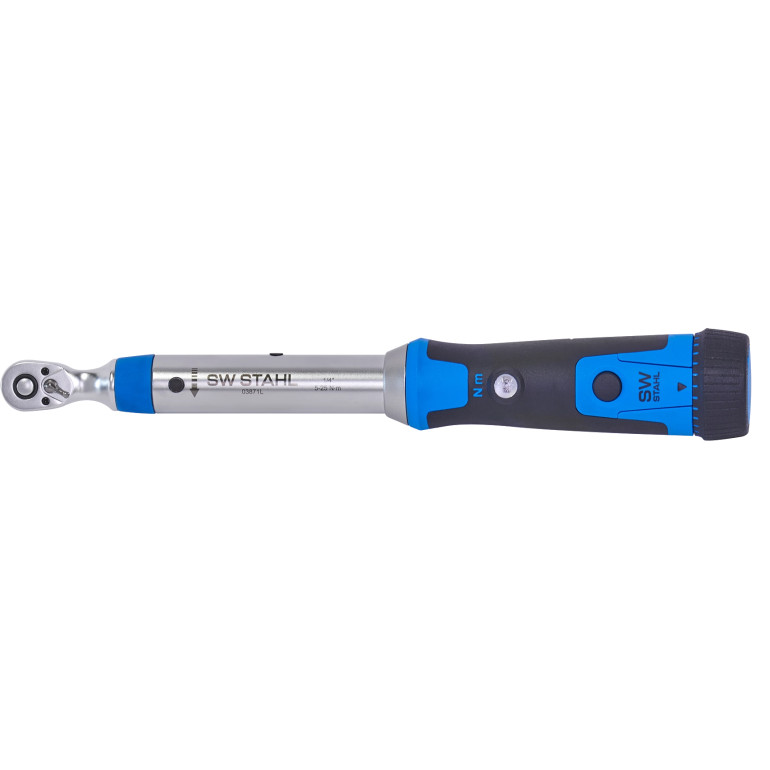 SW-Stahl Drehmomentschlüssel 1/4Z, 5-25 Nm 03871L SW-Stahl Drehmomentschlüssel 1/4Z, 5-25 Nm 03871L