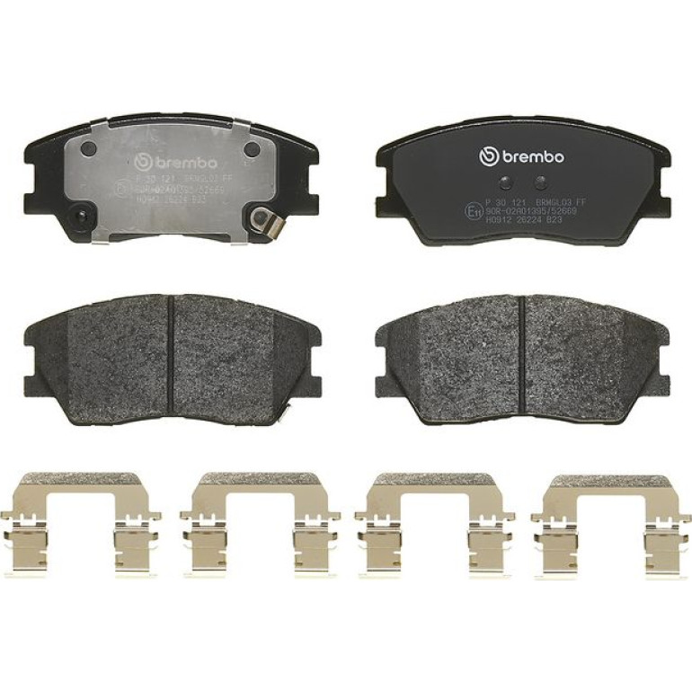 BREMBO Bremsklötze VA P 30 121 BREMBO Bremsklötze VA P 30 121
