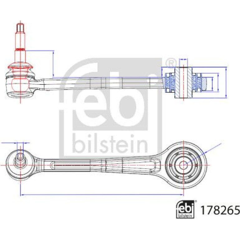 Lenker, Radaufhängung 178265 Lenker, Radaufhängung 178265