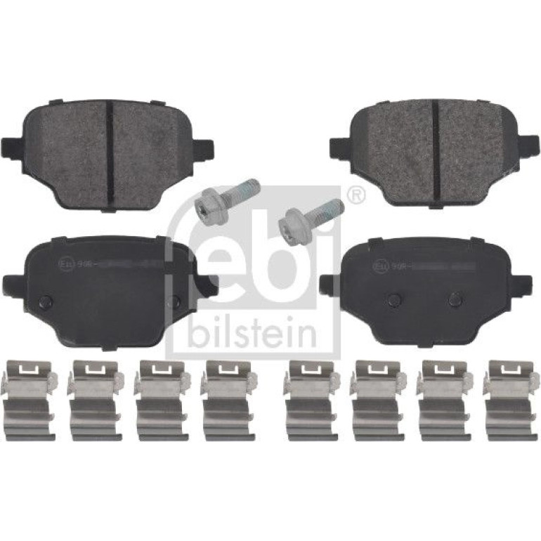 FEBI BILSTEIN Bremsbelagsatz, Scheibenbremse 171002 FEBI BILSTEIN Bremsbelagsatz, Scheibenbremse 171002