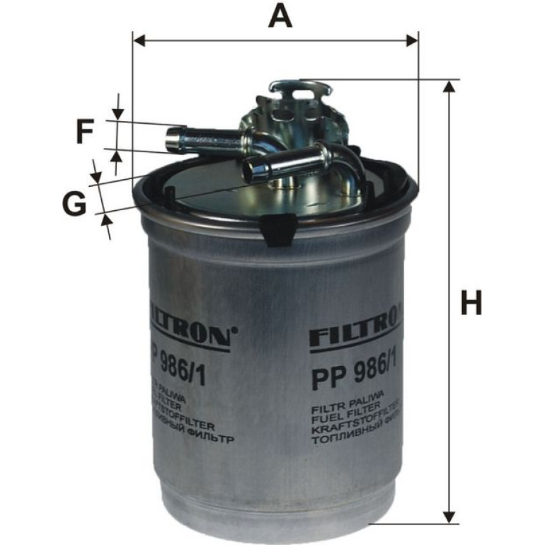 FILTRON Kraftstofffilter PP 986/1 FILTRON Kraftstofffilter PP 986/1