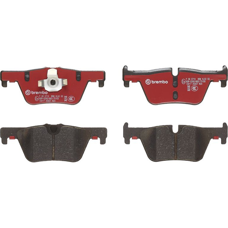BREMBO Bremsklötze Xtra P 06 071X BREMBO Bremsklötze Xtra P 06 071X