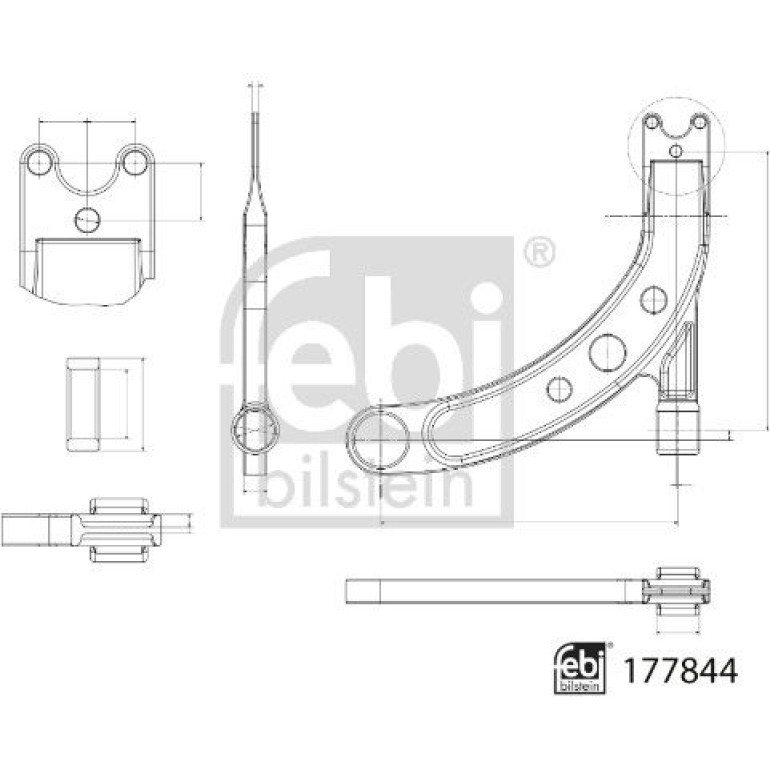 Lenker, Radaufhängung 177844 Lenker, Radaufhängung 177844