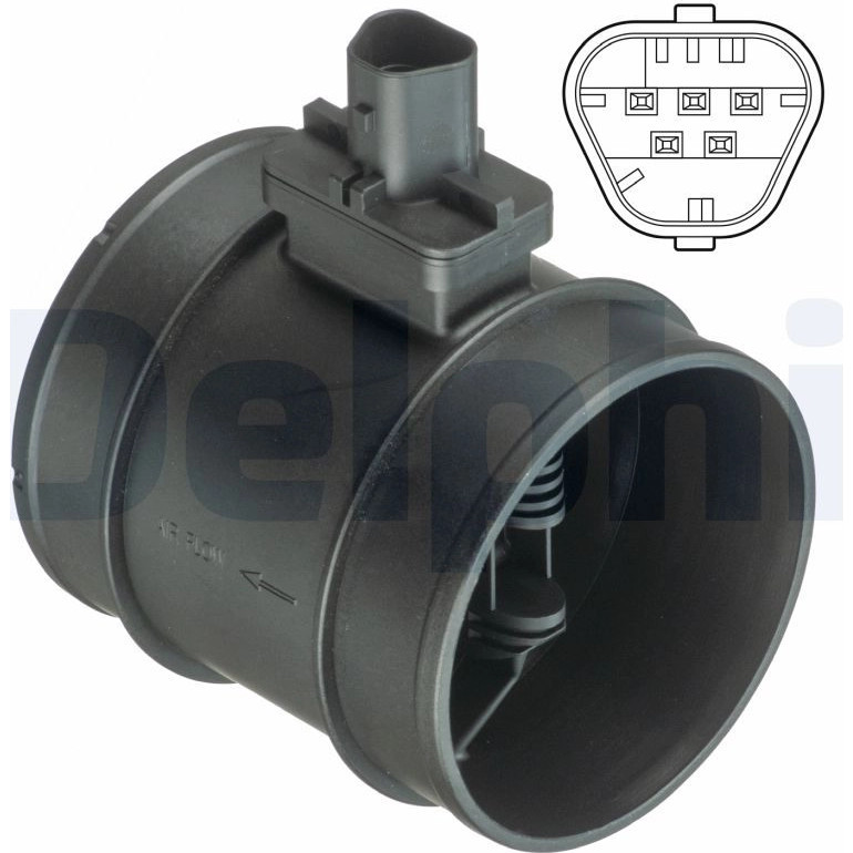 DELPHI Luftmassenmesser Luftmengenmesser AF10410-12B1 DELPHI Luftmassenmesser Luftmengenmesser AF10410-12B1