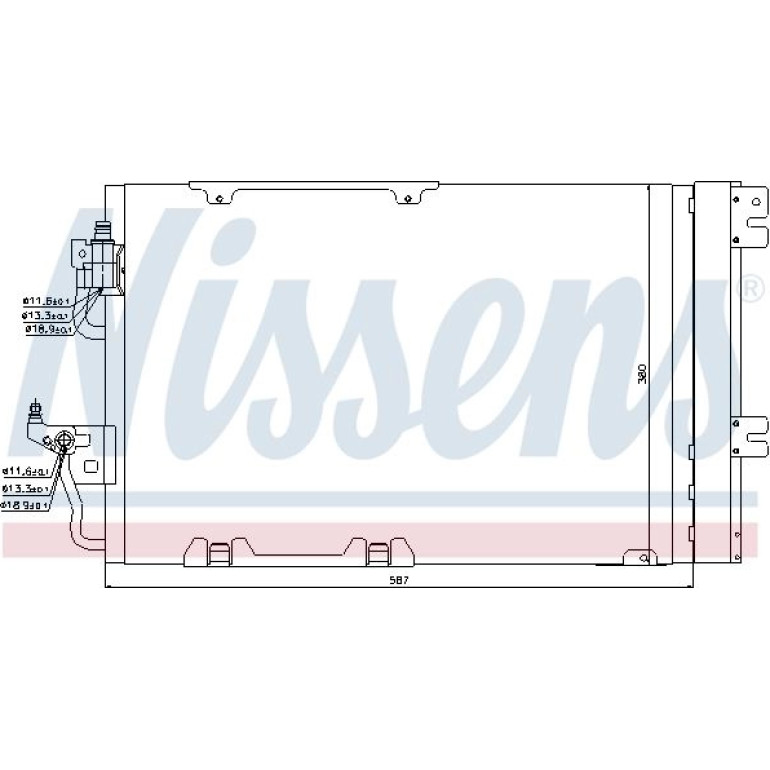 Kondensator PKW 94807 Kondensator PKW 94807