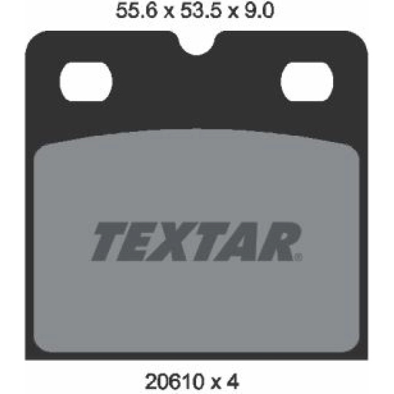 Bremsbelagsatz Jaguar T. S-Type/Xj/Xk 02 2061005 Bremsbelagsatz Jaguar T. S-Type/Xj/Xk 02 2061005