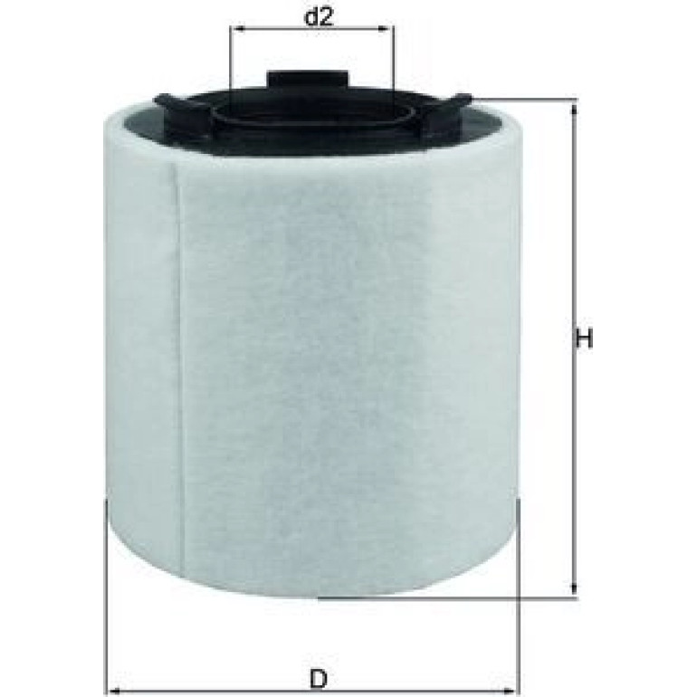 MAHLE Luftfilter LX 2831