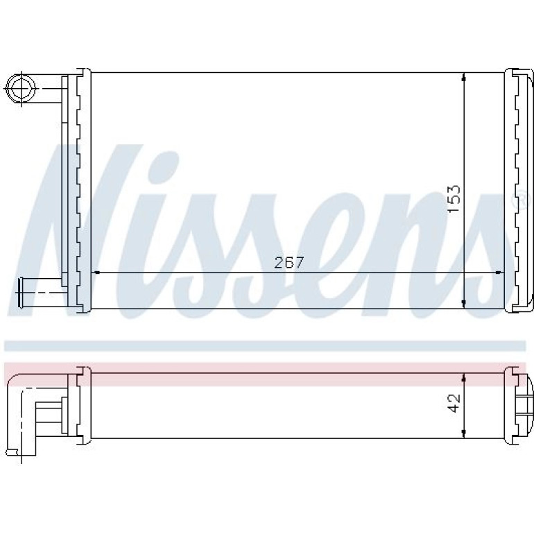 Heizkühler PKW 72004 Heizkühler PKW 72004