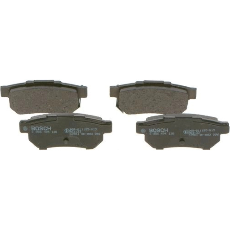 Bosch Bremsbelagsatz 0 986 494 128 Bosch Bremsbelagsatz 0 986 494 128