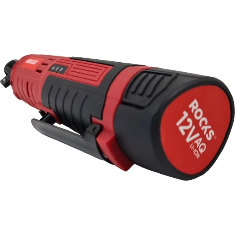 ROOKS Akku-Ratschenschrauber 12V AQ-LION 3/8", 40 Nm – Flexibel und kraftvoll ROOKS Akku-Ratschenschrauber 12V AQ-LION 3/8", 40 Nm – Flexibel und kraftvoll