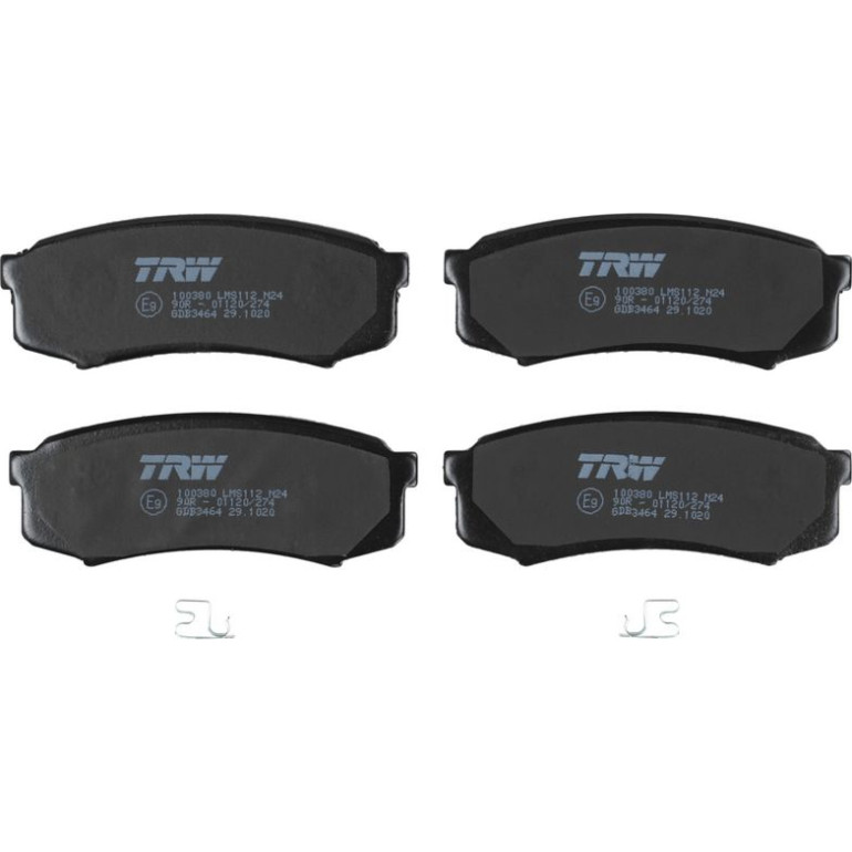 Bremsbelagsatz Toyota T. Landcruiser 03-/Pajero 03 GDB3464 Bremsbelagsatz Toyota T. Landcruiser 03-/Pajero 03 GDB3464