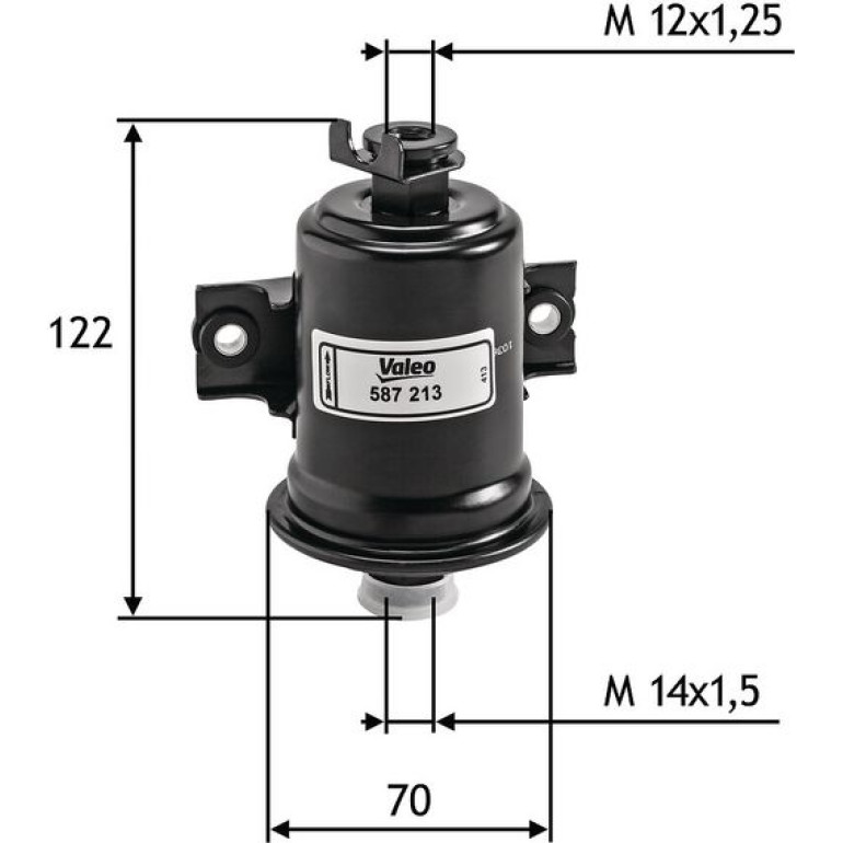 VALEO Kraftstofffilter 587213
