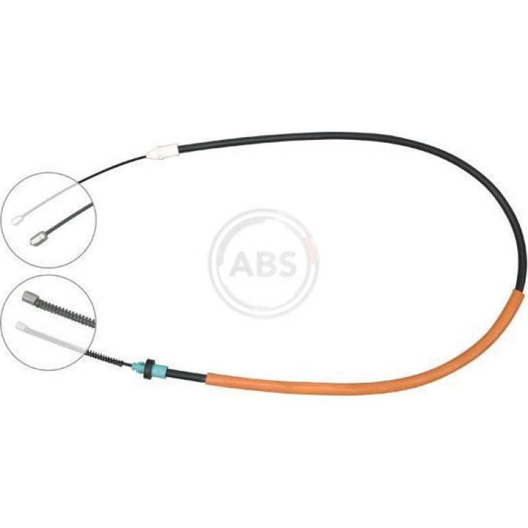 A.B.S. Handbremsseil Seilzug Festellbremse K16657 A.B.S. Handbremsseil Seilzug Festellbremse K16657