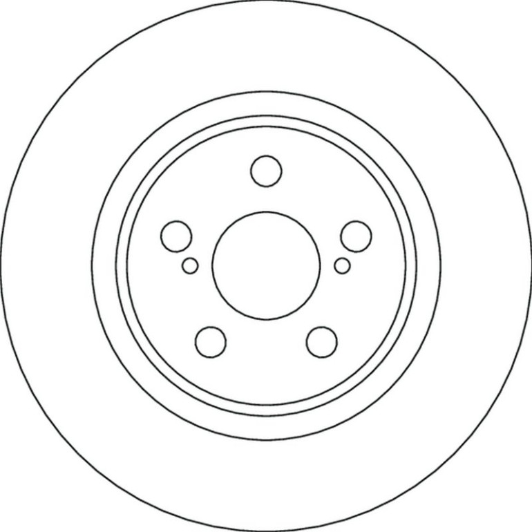TRW Bremsscheibe DF4641 TRW Bremsscheibe DF4641