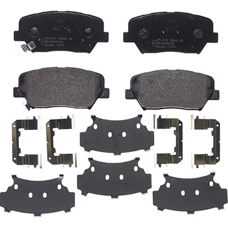 BREMBO Bremsklötze VA P 30 070 BREMBO Bremsklötze VA P 30 070