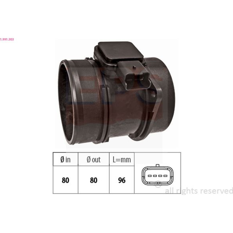 Luftmassenmesser 1.991.303 Luftmassenmesser 1.991.303