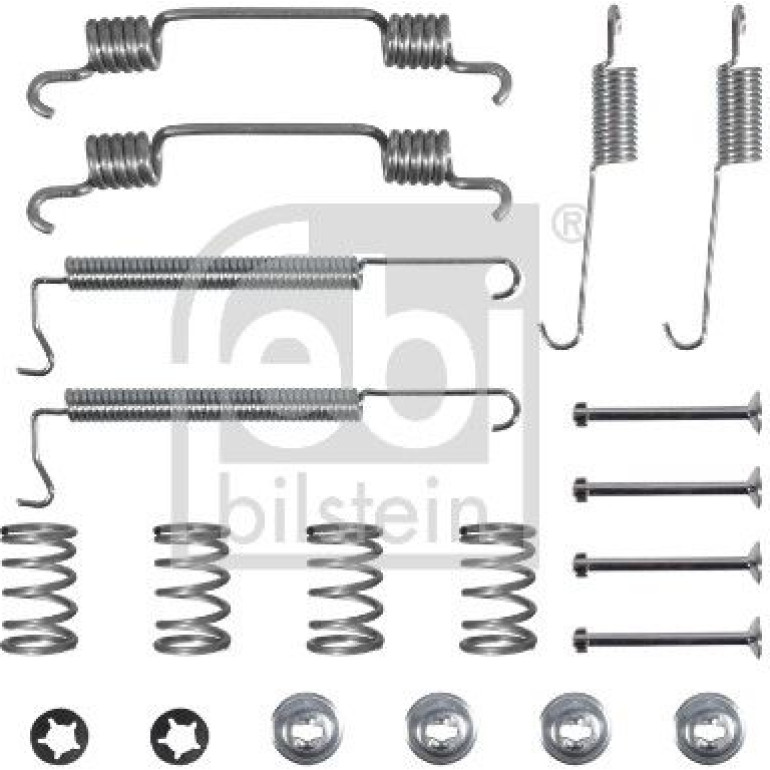 FEBI BILSTEIN Zubehörsatz, Bremsbacken 182187 FEBI BILSTEIN Zubehörsatz, Bremsbacken 182187