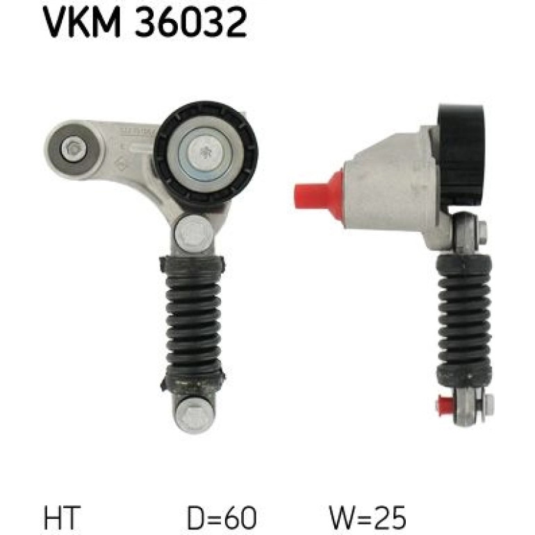 Spannrolle Multi-V VKM 36032 Spannrolle Multi-V VKM 36032