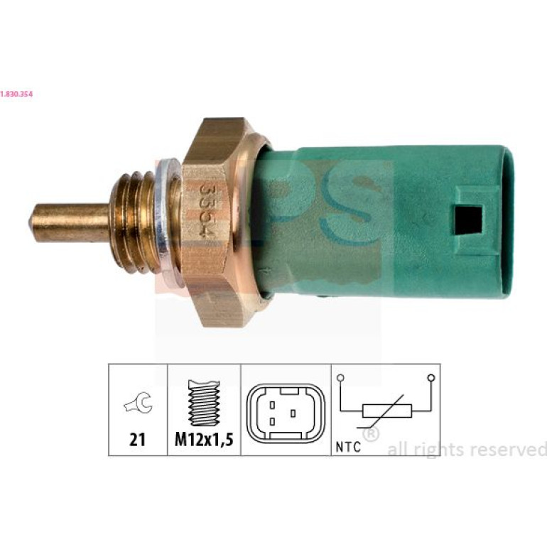 Sensor, Kühlmitteltemperatur 1.830.354 Sensor, Kühlmitteltemperatur 1.830.354